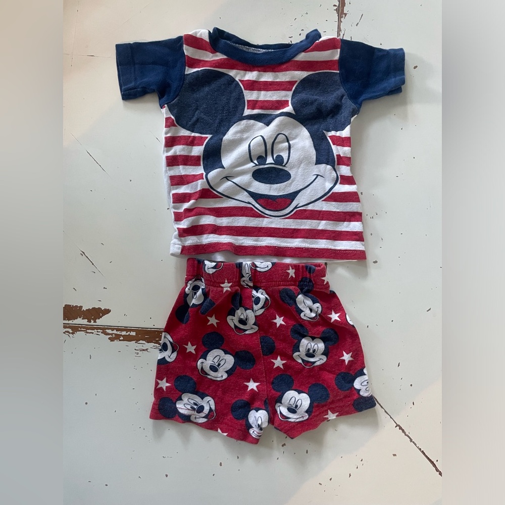 18 Month Mickey Mouse Pajamas